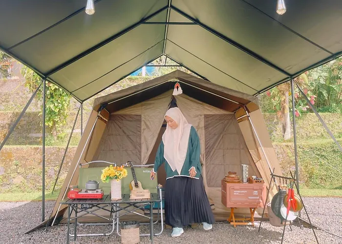 Campo de lujo Korean Glamping Bali - Family Nature V6 *