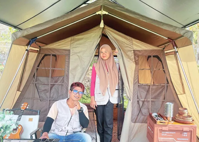 Campo de lujo Korean Glamping Bali - Family Nature V6 *