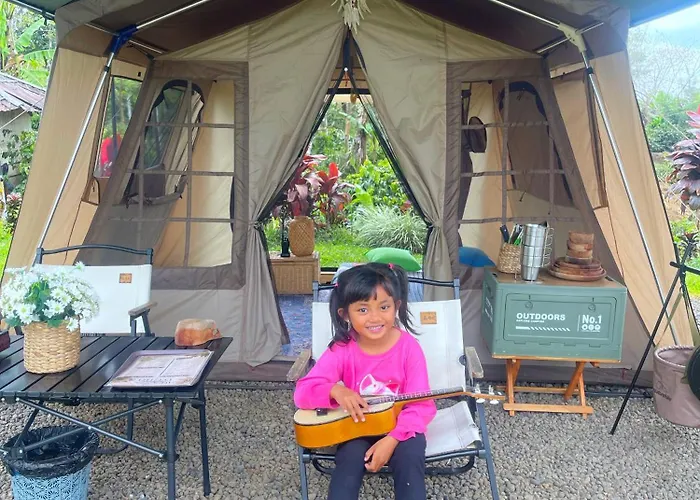 Campo de lujo Korean Glamping Bali - Family Nature V6